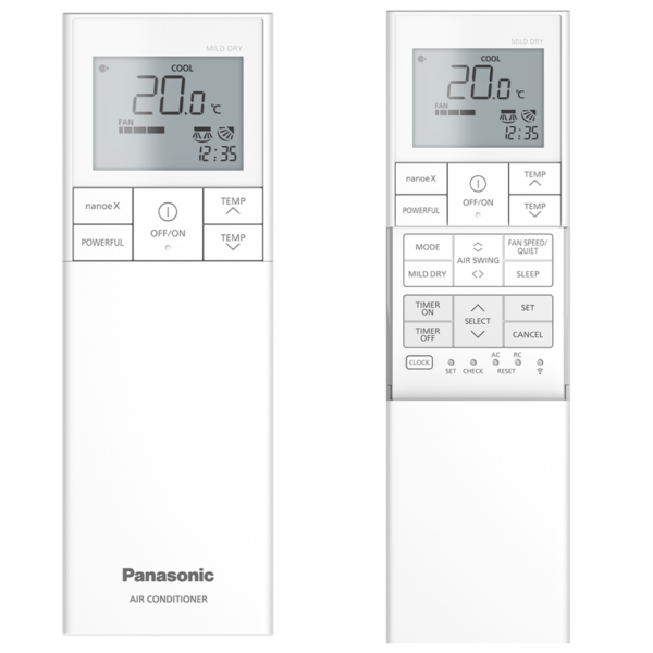 Panasonic CS-XZ25XKEW/ CU-Z25XKE Дизайнерски климатици БакаловКлима 27