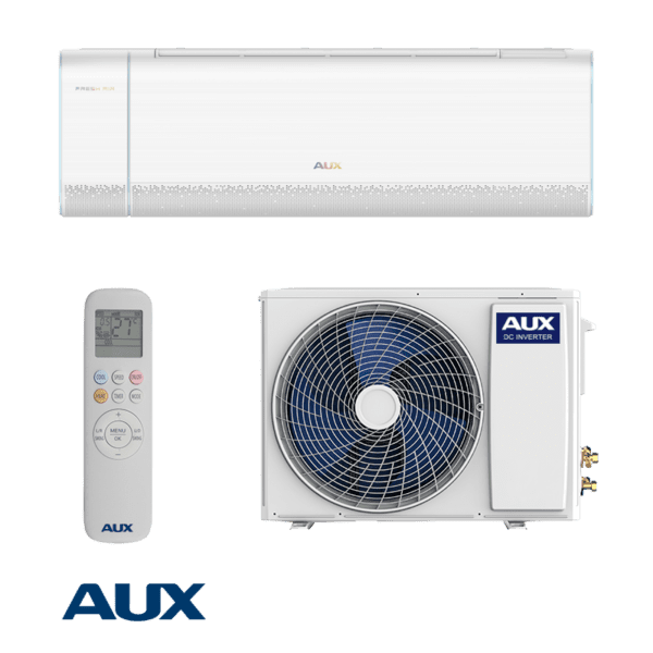 AUX Q-Plus ASW-H12C5C4/BQAR3DI-C1 Fresh Air Дизайнерски климатици БакаловКлима 22