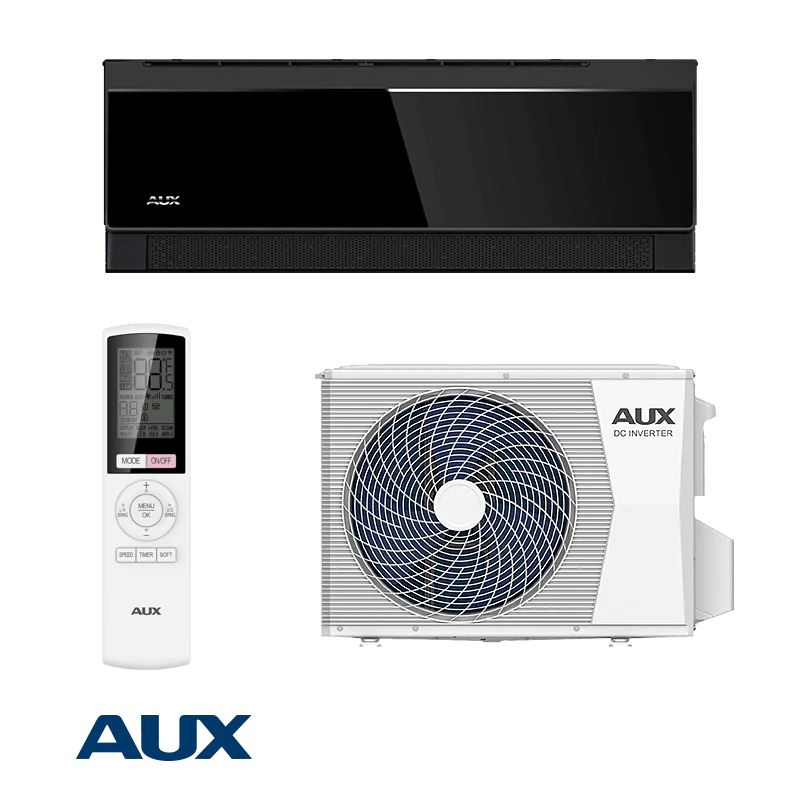 AUX C Comfort ASW-H24G3A4/CBR3DI-B9 – черно Дизайнерски климатици БакаловКлима