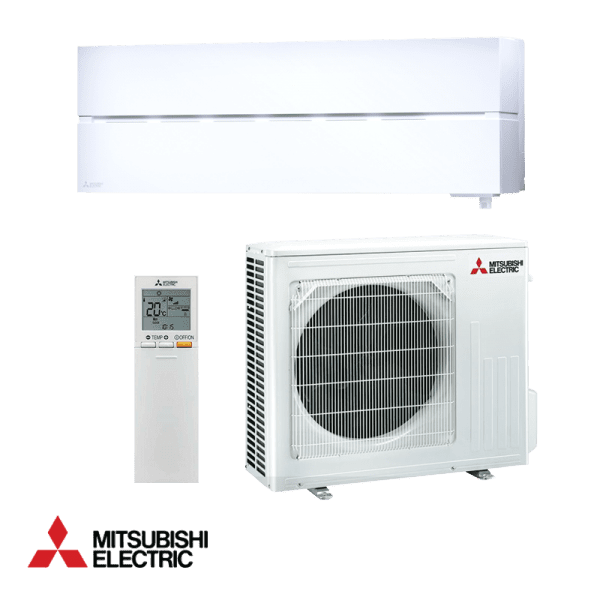 MITSUBISHI Electric MSZ-LN50VGW / MUZ-LN50VGHZ Natural White ZUBADAN Дизайнерски климатици БакаловКлима
