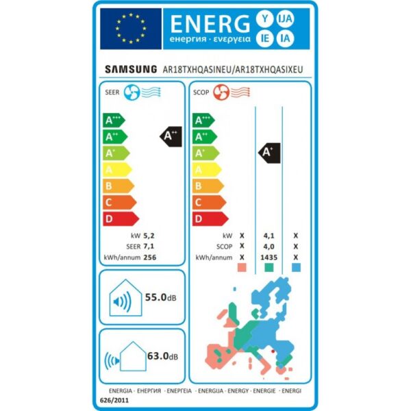 Samsung AR18BXHQASINEU / AR18BXHQASIXEU Инверторни климатици БакаловКлима 28